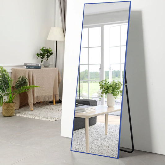 Full Length Mirror Floor Mirror with Stand Hanging /Leaning Large Wall Mounted Mirror