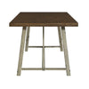 Collin Wood and Metal Dining Table