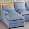 Sectional Sofa Couches for Living Room, 4-Seat