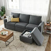 Modular Couches and Sofas Sectional with Storage