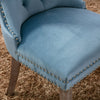 Upholstered Tufted Dining Chairs Set of 2