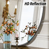 Irregular Bathroom Mirror Cloud Shaped Wall Mirror Black Vanity Mirror