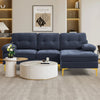 Convertible Sectional Sofa Couch, Convertible L Shaped Couch with Reversible Chaise