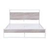 Metal Full Bed Frame,Size Platform Bed Frames with Wood Headboard