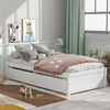 Twin Platform Bed Frame with Storage Drawers, Kids Twin Size Bed Frame