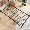 Twin Bed Frame, New Upgraded Metal Twin Size Platform Bed with Headboard and Footboard