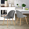 Dining Chairs Set of 2 with Backrest for Kitchen