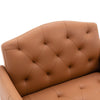 Distinctive armchair, modern PU leather