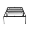 Single Bed Frame for Kids Adults, Black