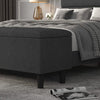 Queen Size Upholstered Platform Bed Frame with Storage Bench