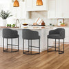 Counter Height Bar Stools with Back Modern Counter Stools for Home Kitchen