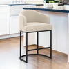 Counter Height Bar Stools with Back Modern Counter Stools for Home Kitchen