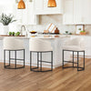 Counter Height Bar Stools with Back Modern Counter Stools for Home Kitchen