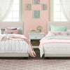 Trim Upholstered Twin Platform Bed