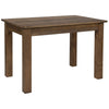 Rectangular Antique Rustic Solid Pine Farm Dining Table