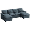 Sectional Sofa Couches for Living Room, 4-Seat